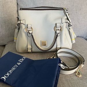 NWT Dooney & Bourke Pebbled Small Satchel